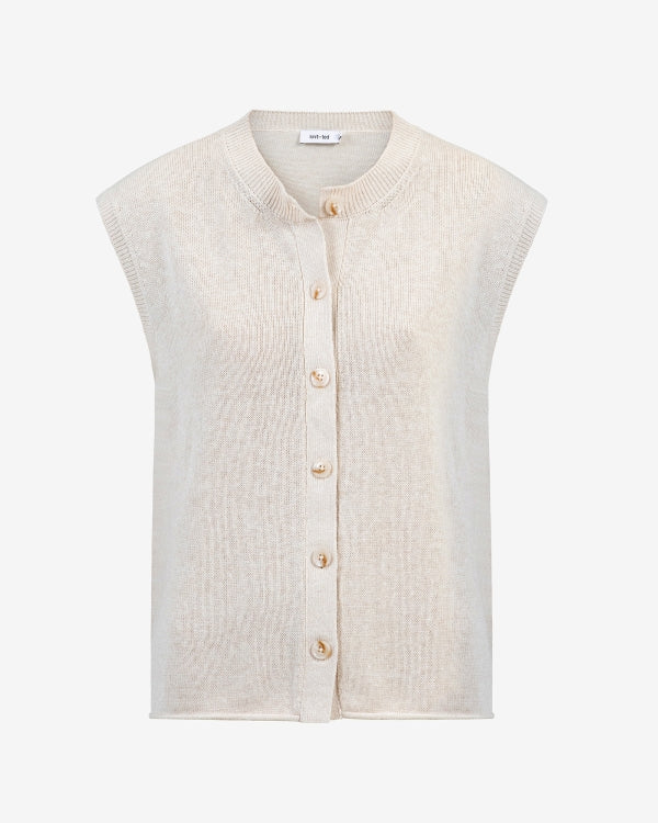 Lotte Cardigan met korte mouwen voor dames van Knit-ted
