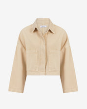 Daisy Jacket denim stof voor dames van Knit-ted