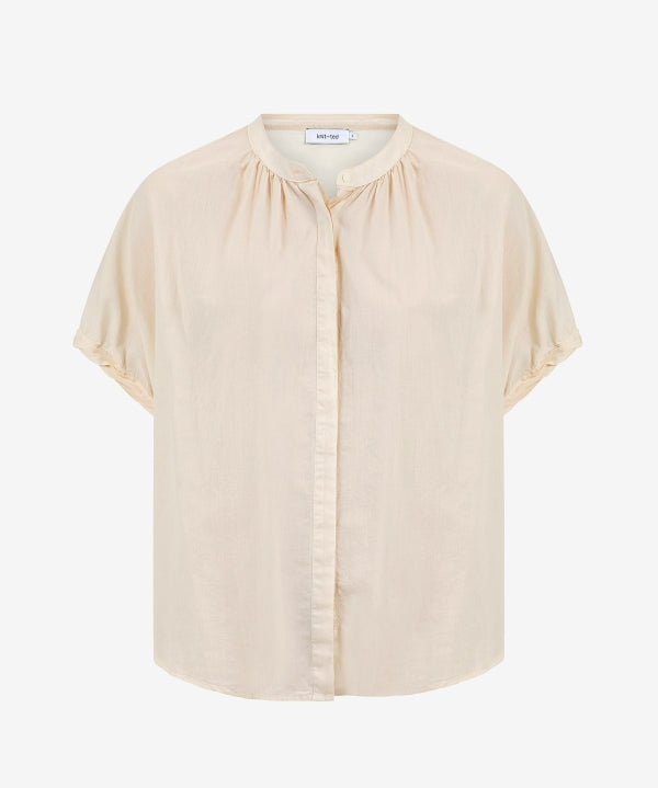 Lotus Blouse met korte mouw voor dames van Knit-ted