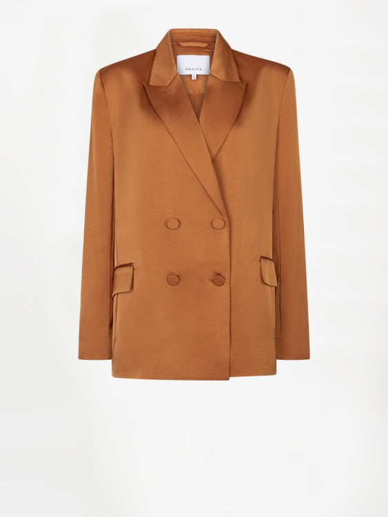 Sevigny relaxed satin blazer voor dames van Dante6