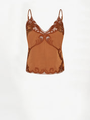 Ligne lace camisole top met kant detail voor dames van Dante