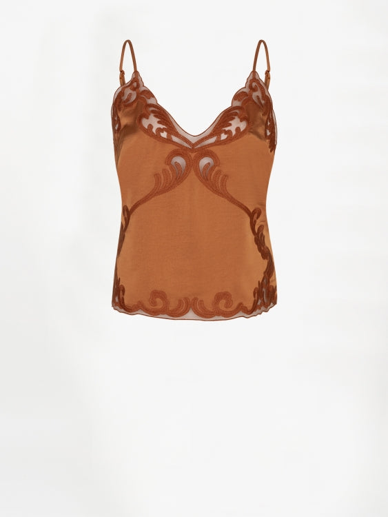 Ligne lace camisole top met kant detail voor dames van Dante
