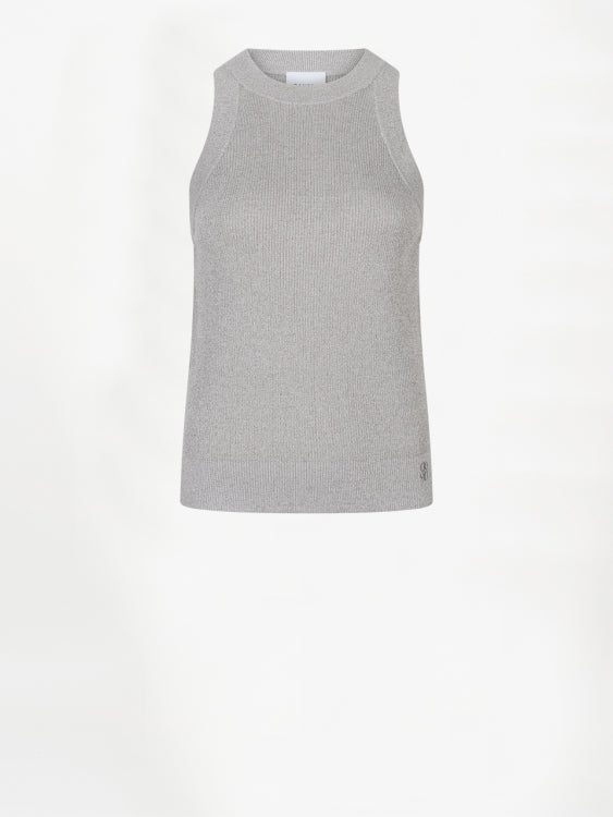 Noki Metallic Knitted Tanktop