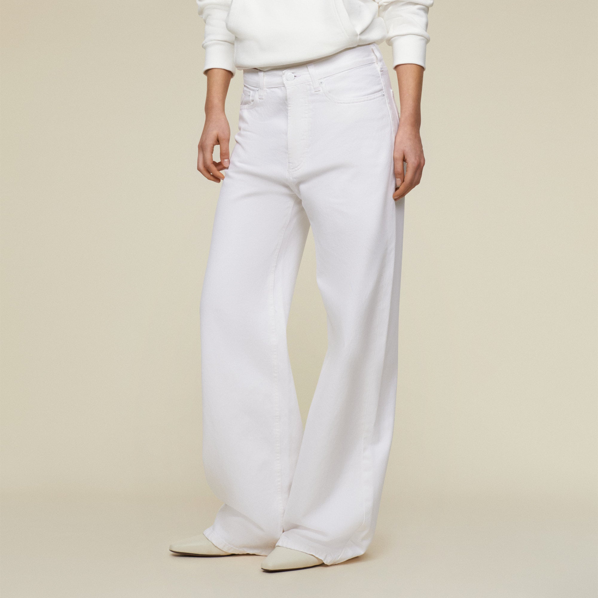 2782-6643 Skater Loose - Otawa White - White Denim