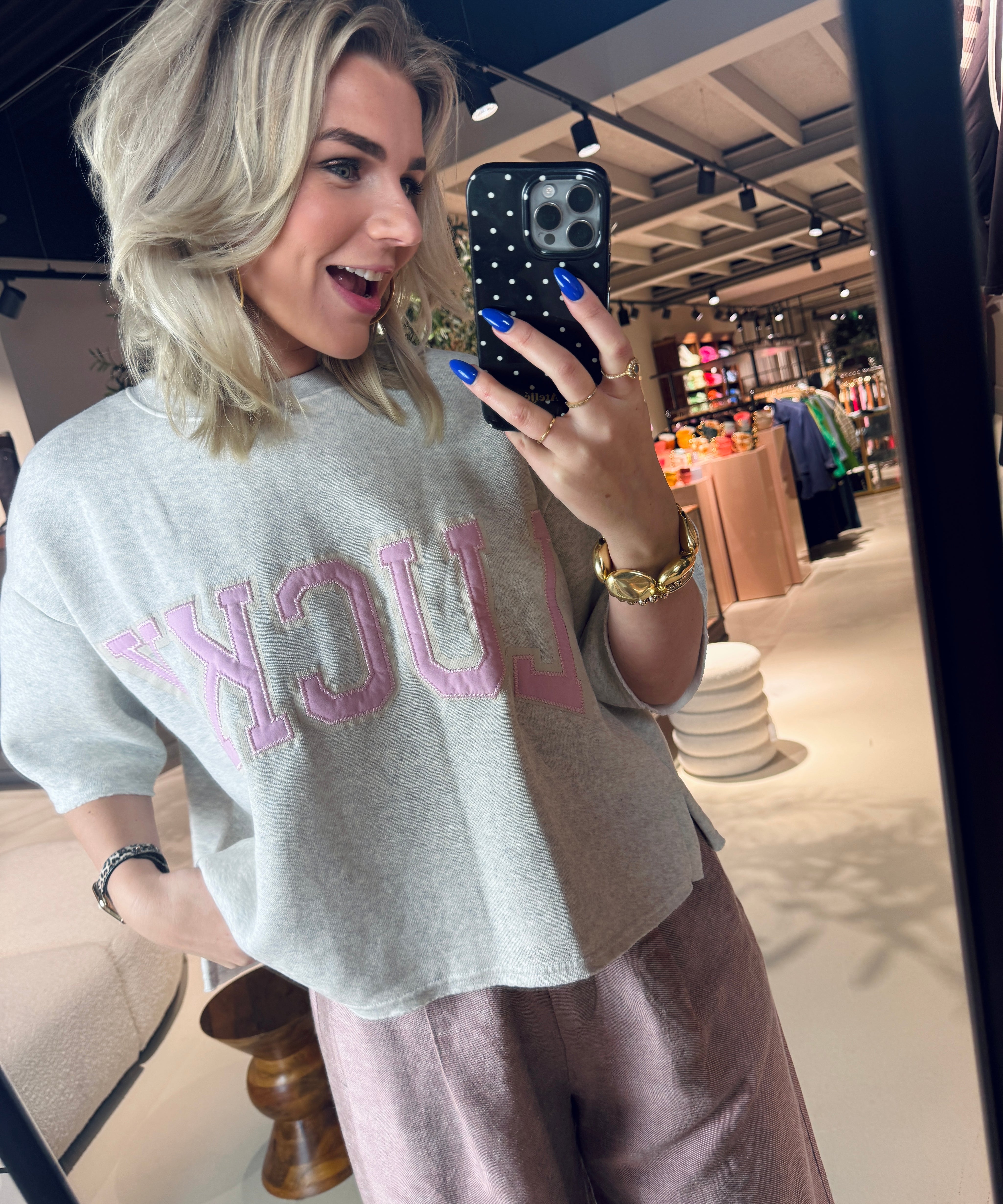 Willow lucky top dames trui van BY-BAR