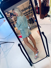 Menton fringed denim shorts voor dames van Dante6