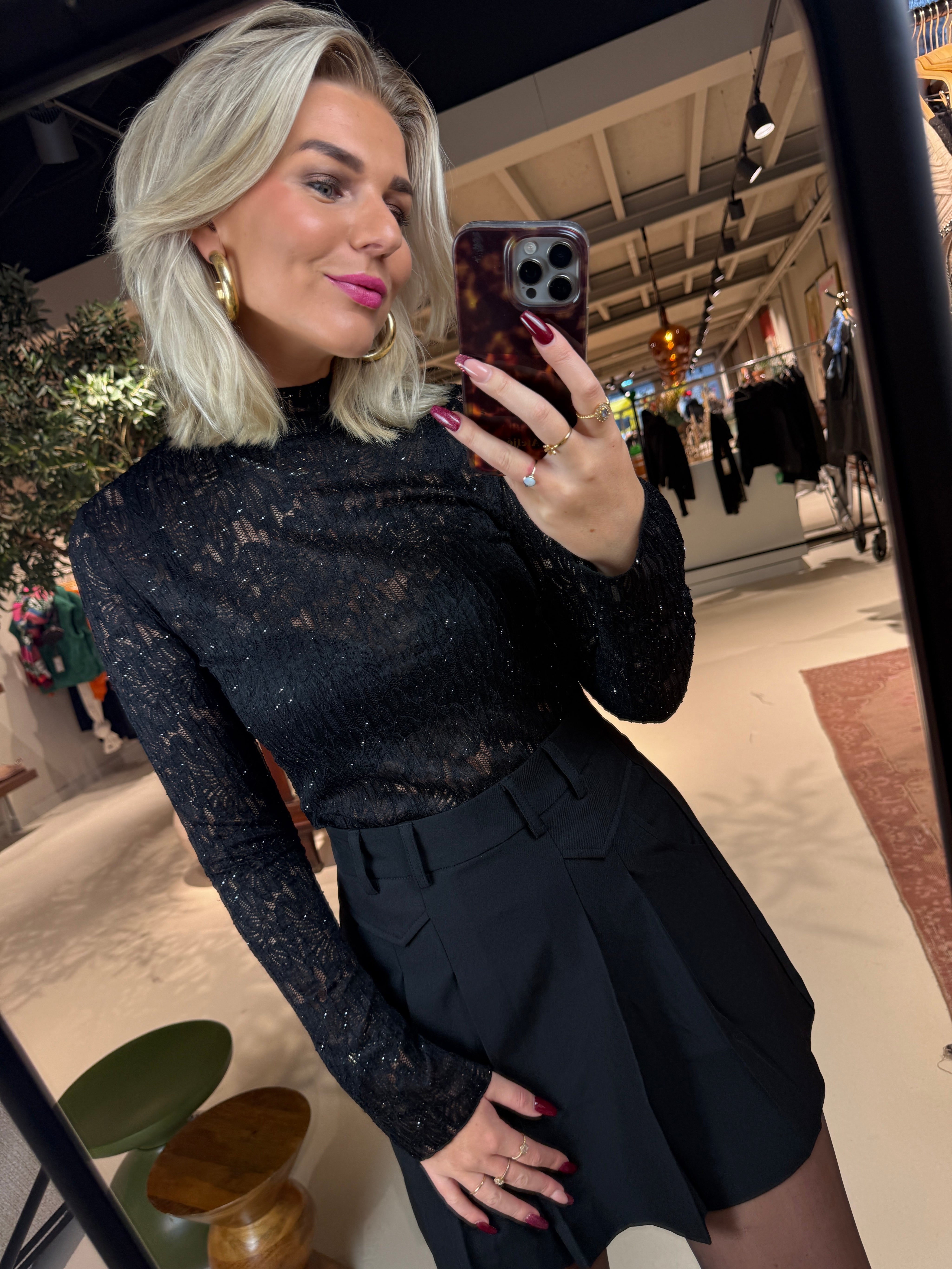 Dunja lace top