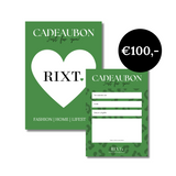 Digitale cadeaubon 100 euro