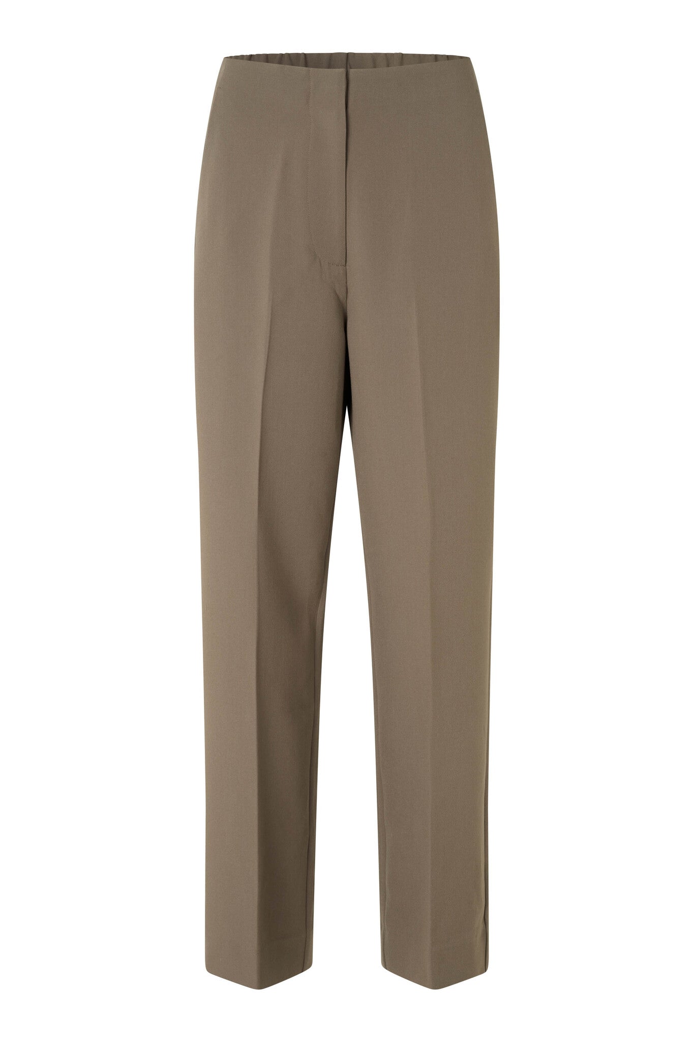 Evie Classic Trousers - Morel