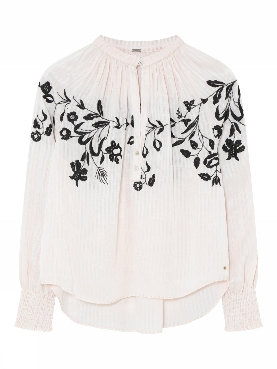 Annsofie, blouse - 1160 White Swan