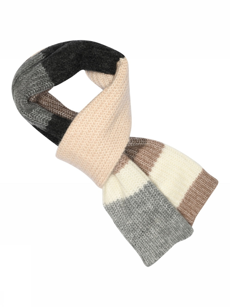 Defne, knit scarf - 91424 Steel