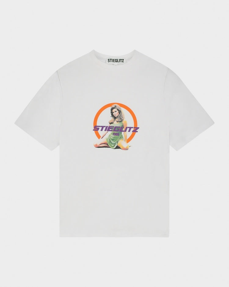 Aimee Shortsleeve Top - White