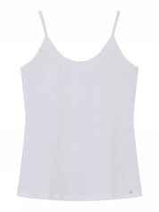 Maluca, strap top - 1000 White