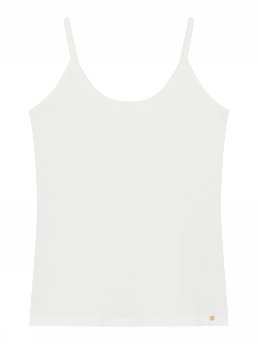 Maluca, strap top - 1010 Off White