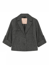 Thala, short trench coat