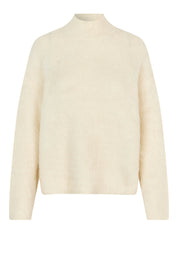 Isaky Knit T-Neck - Eggnog