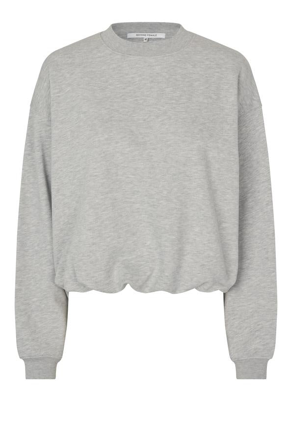 Abadell Balloon Sweat - Grey Melange