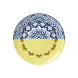 Wandbord Mandala geel