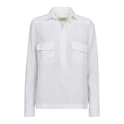 MMEnna Linen Pocket Blouse