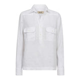 MMEnna Linen Pocket Blouse