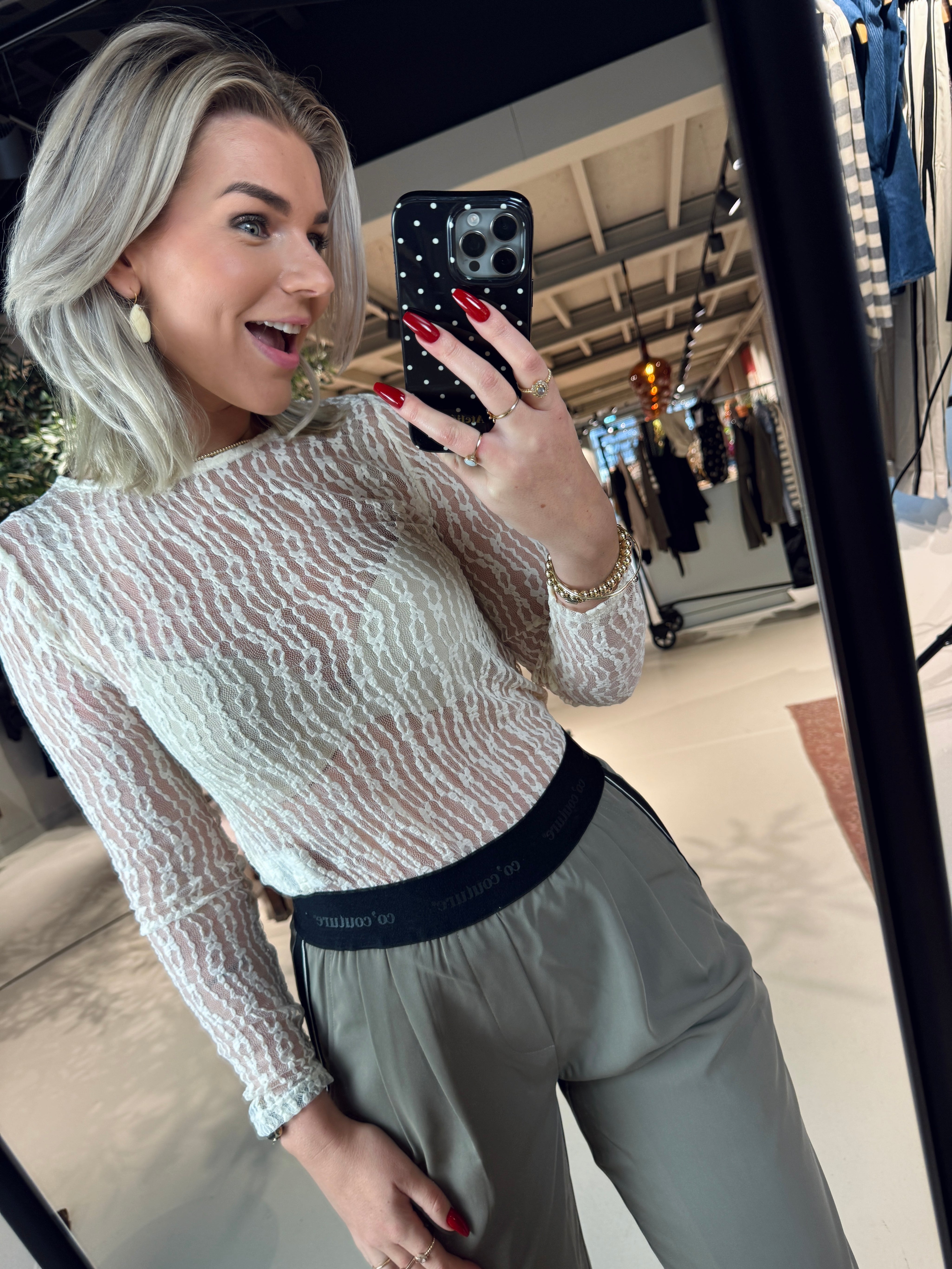 BarbCC O-Neck Blouse