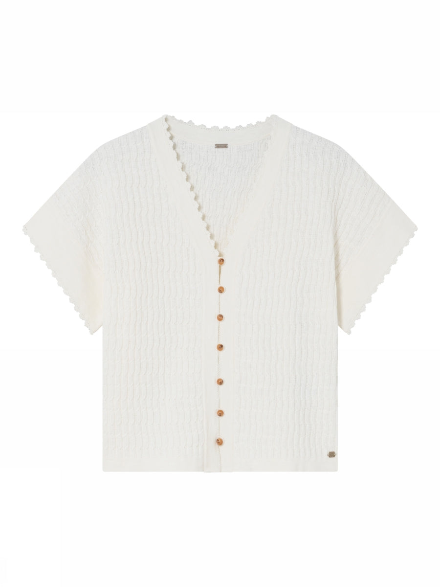Carly, Knit cardi cape