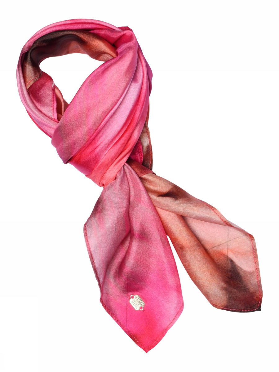 Joly, printed silk scarf