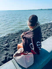 Closed hoodie in het roze of bruin van Closed