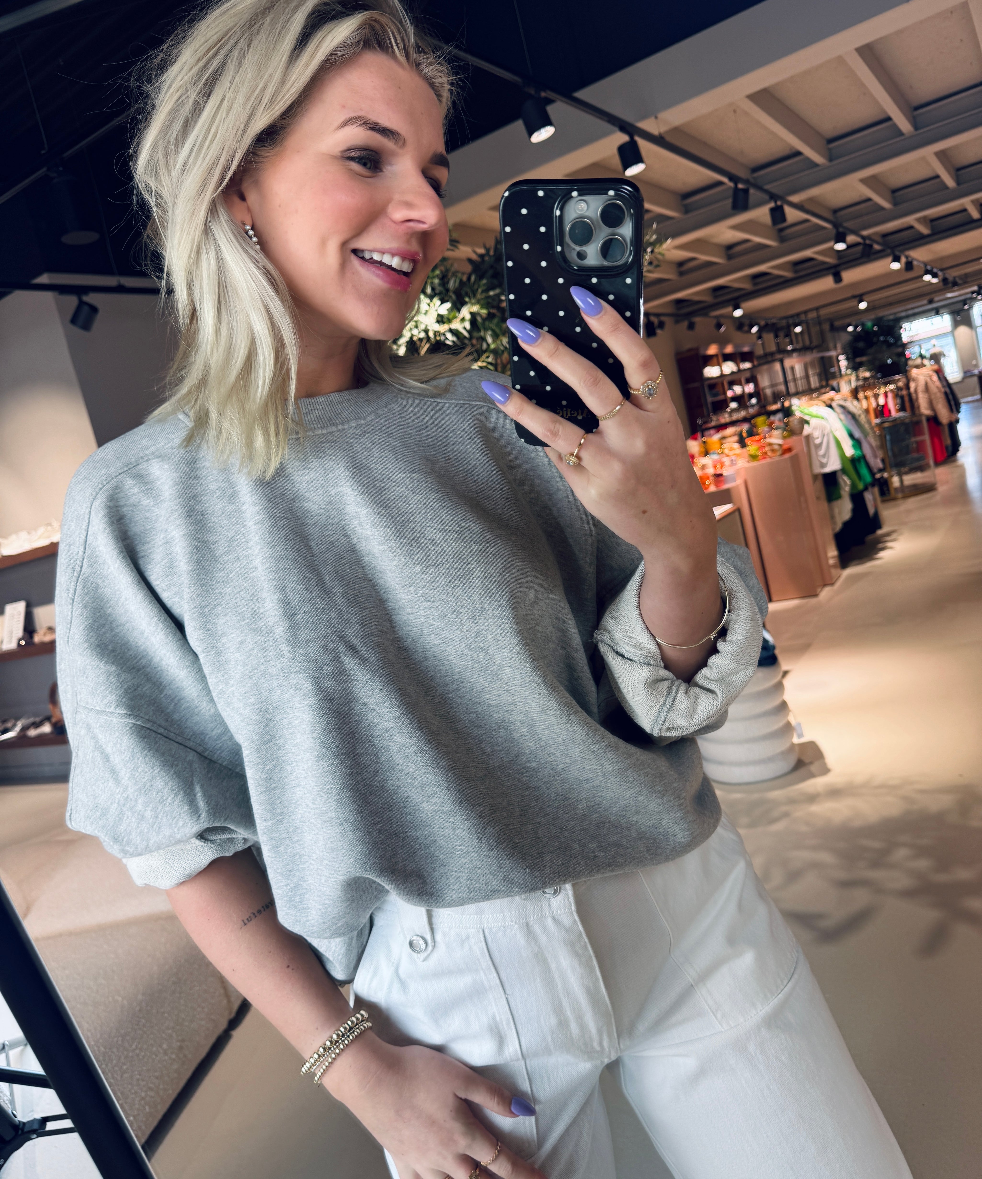 Gathered sweatshirt voor dames van het merk Closed