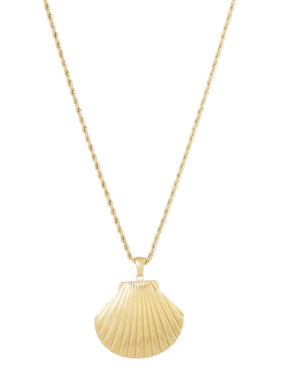 Ketting Met Gouden Schelp Hanger
