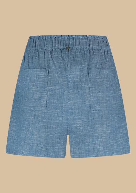 Gaby Short - Light chambray