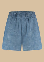Gaby Short - Light chambray