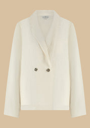 Lennon Blazer - Bone White