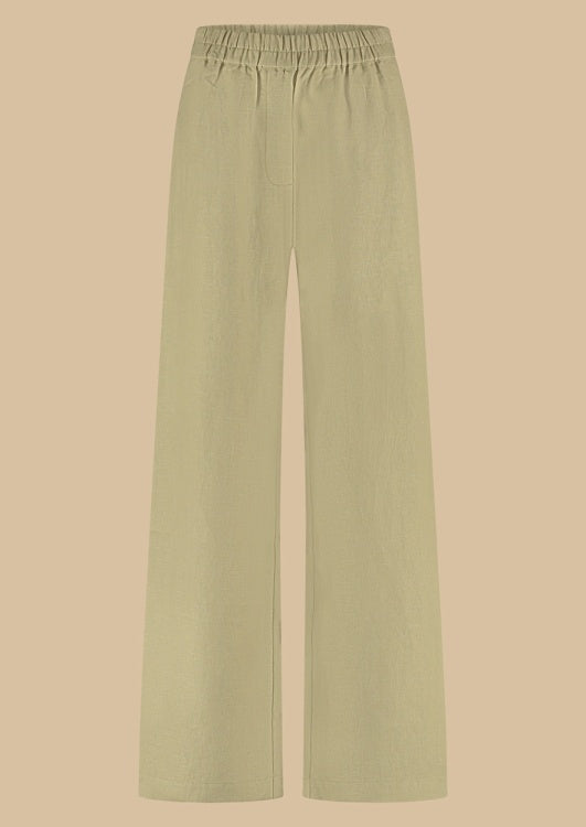 Lyra Pants - Olive gray