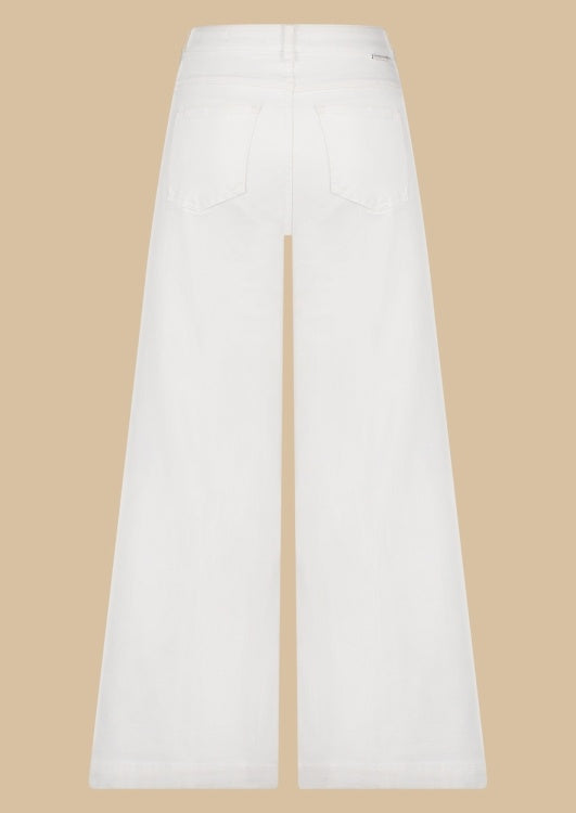 Palmer Wide Leg DNM - Bright White