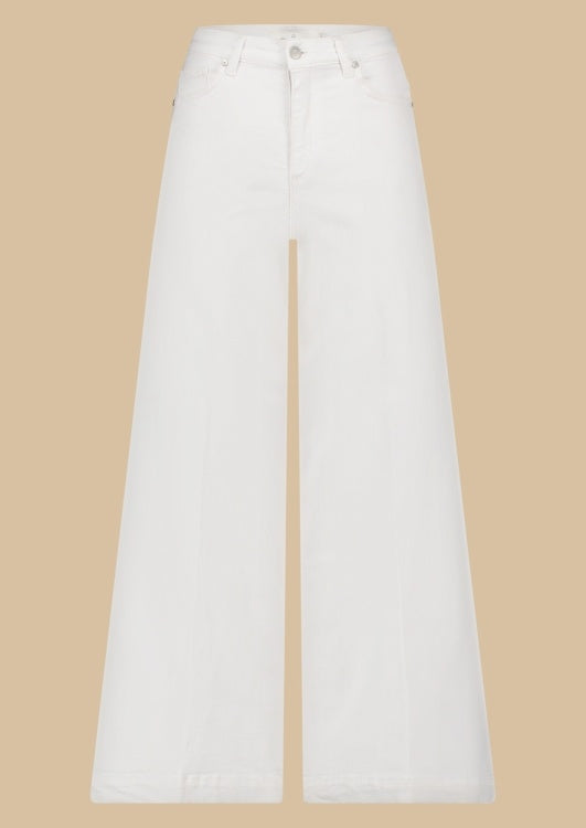 Palmer Wide Leg DNM - Bright White