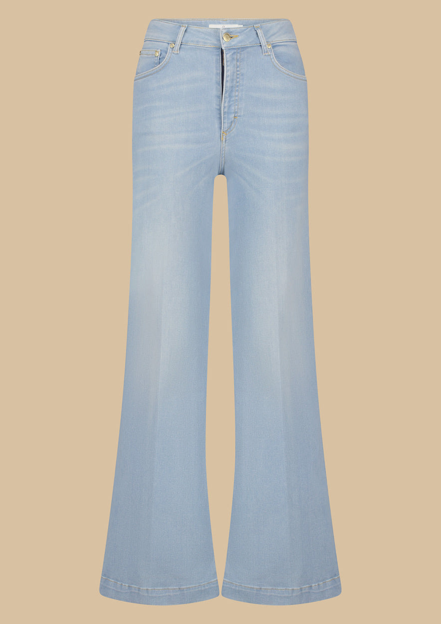 Palmer Wide Leg DNM - Burst Blue