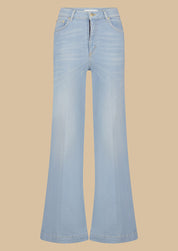 Palmer Wide Leg DNM - Burst Blue