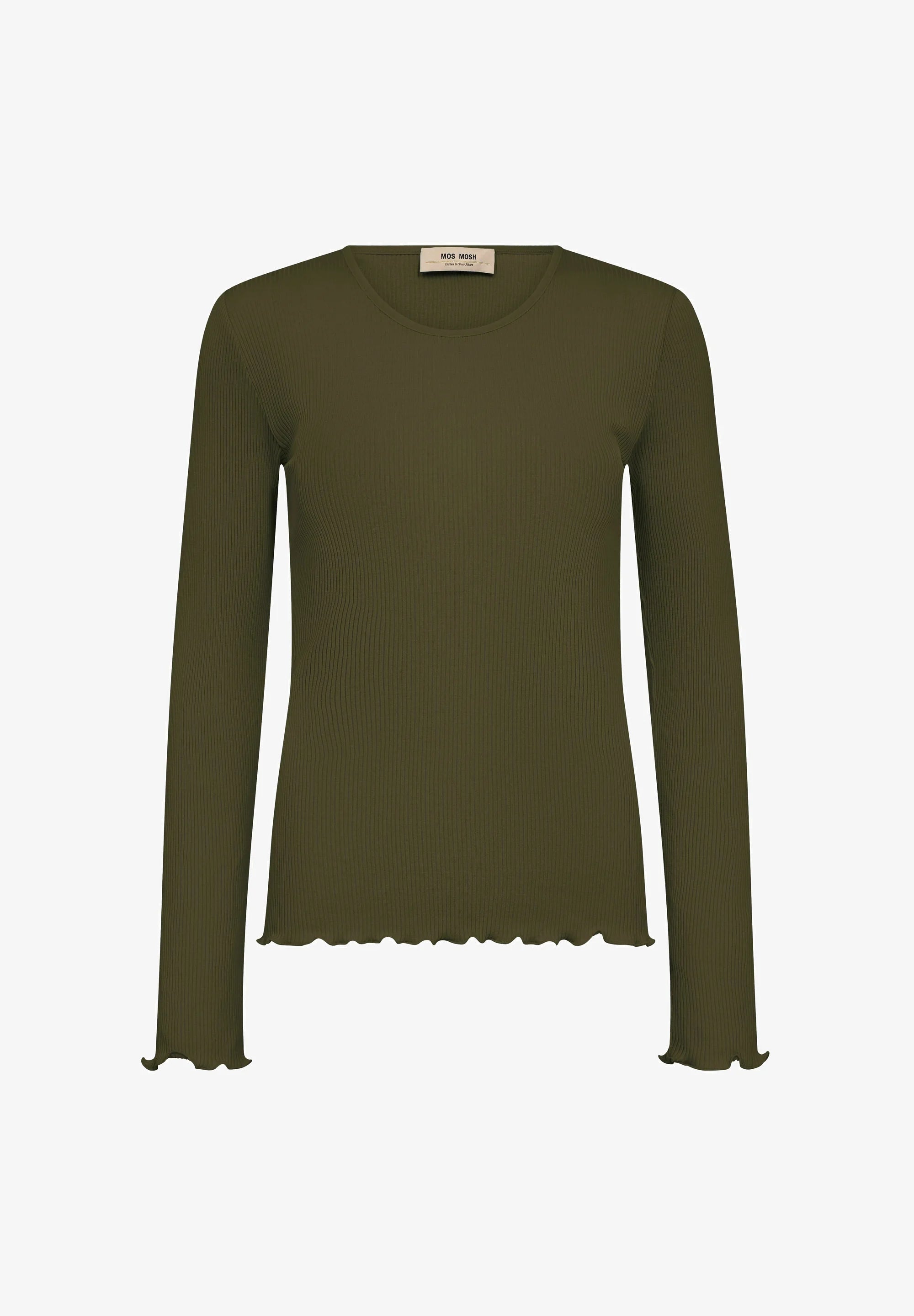 MMElaine Seamless Silk O-LS Tee