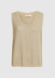Mia Top in wit en beige voor dames van Circle of Trust