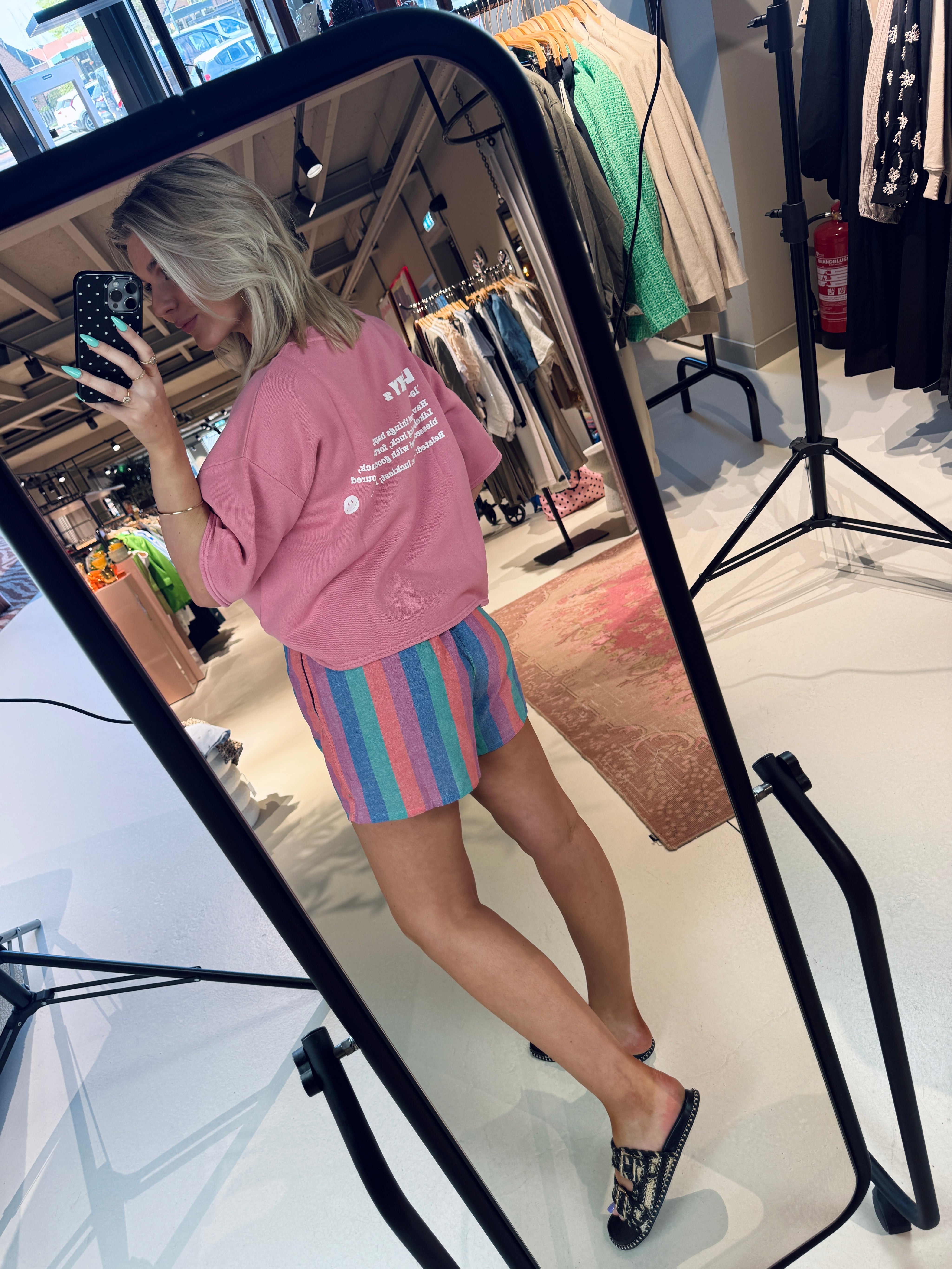 Isa rainbow shorts