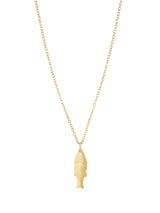Fijne ketting met vishanger