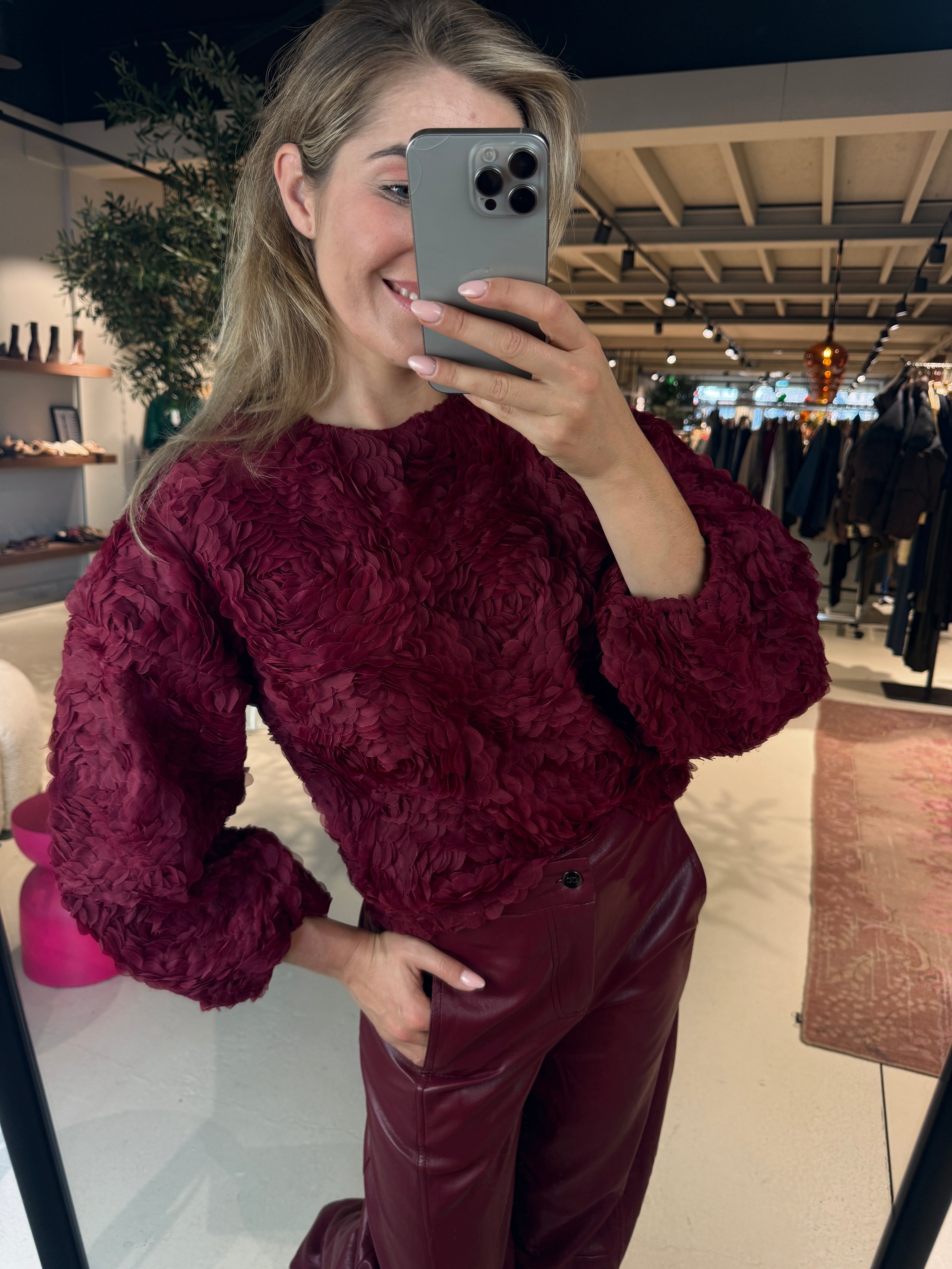 LucinaCC Flower Blouse