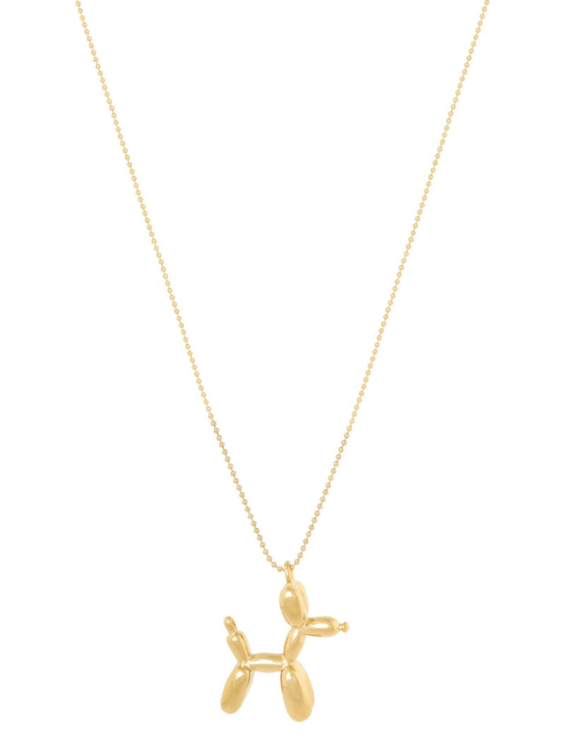 Lange ketting met balloon dog van Ellen Beekmans