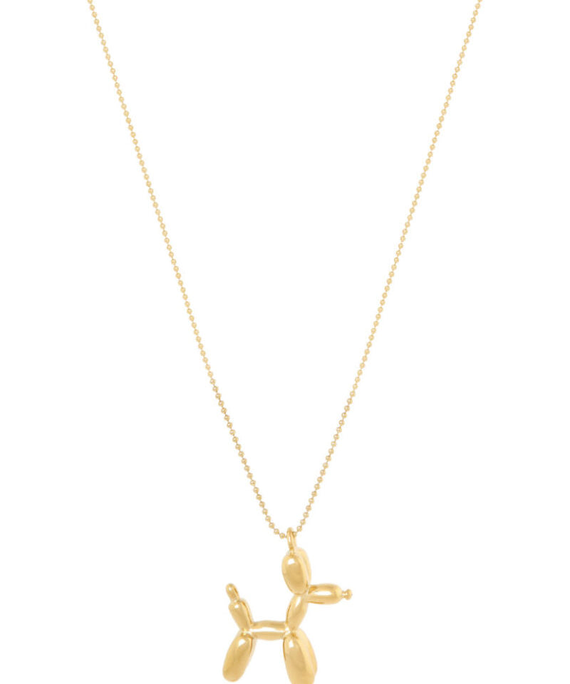 Lange ketting met balloon dog van Ellen Beekmans
