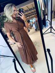 ElaraCC Wrap SS Dress