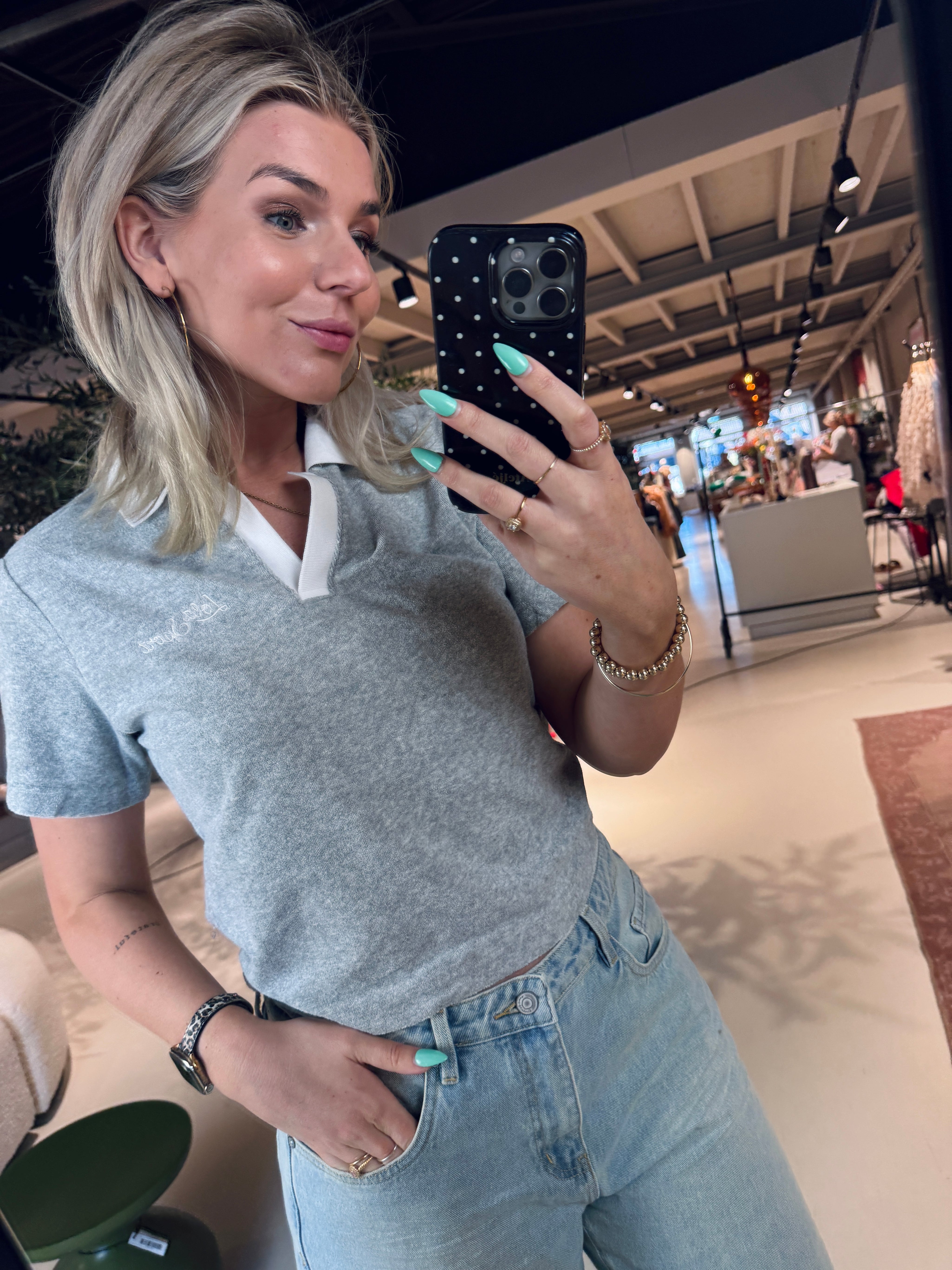 Teddy Polo Tee