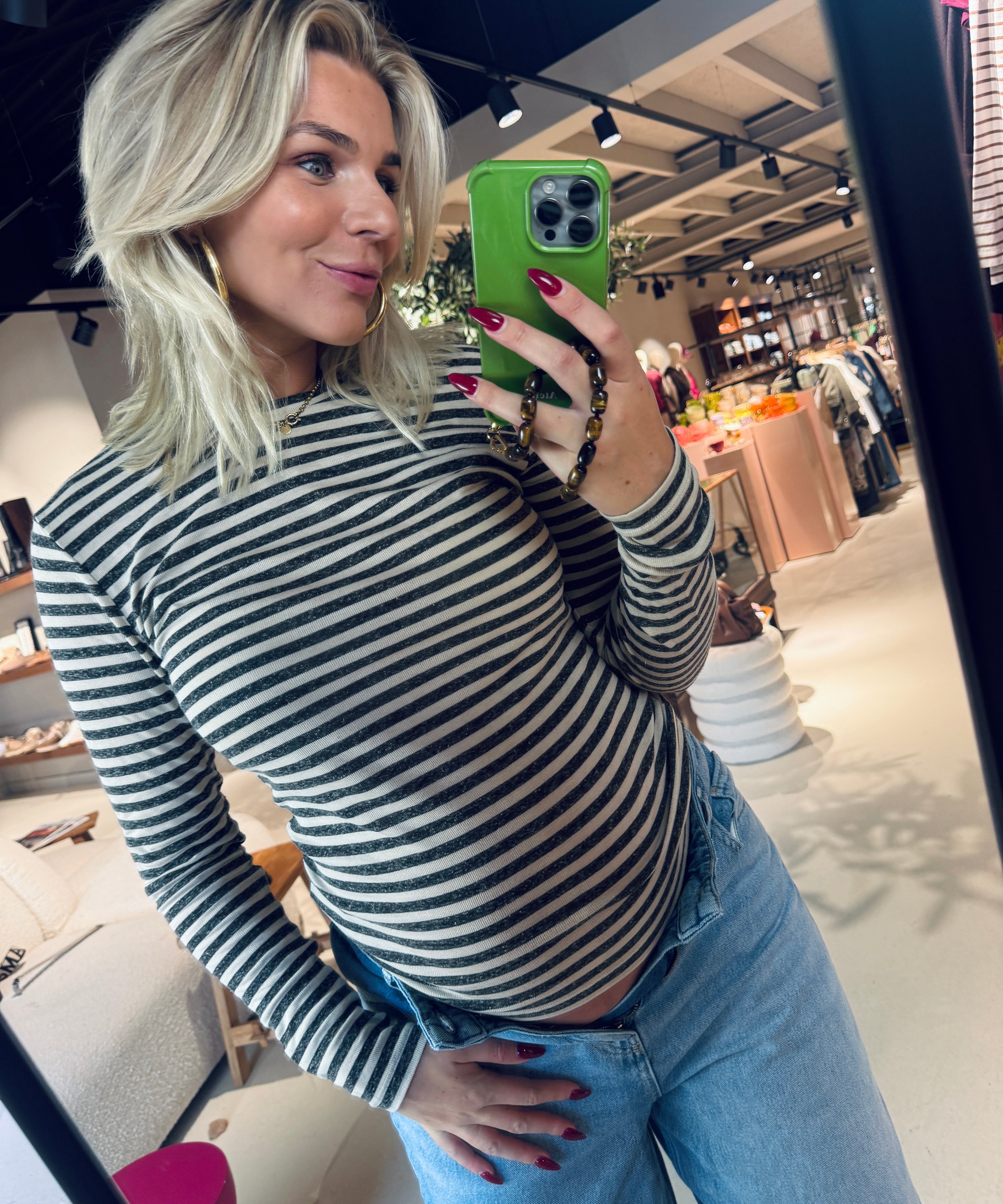 Basic Is Stripe Top van By-Bar | RIXT