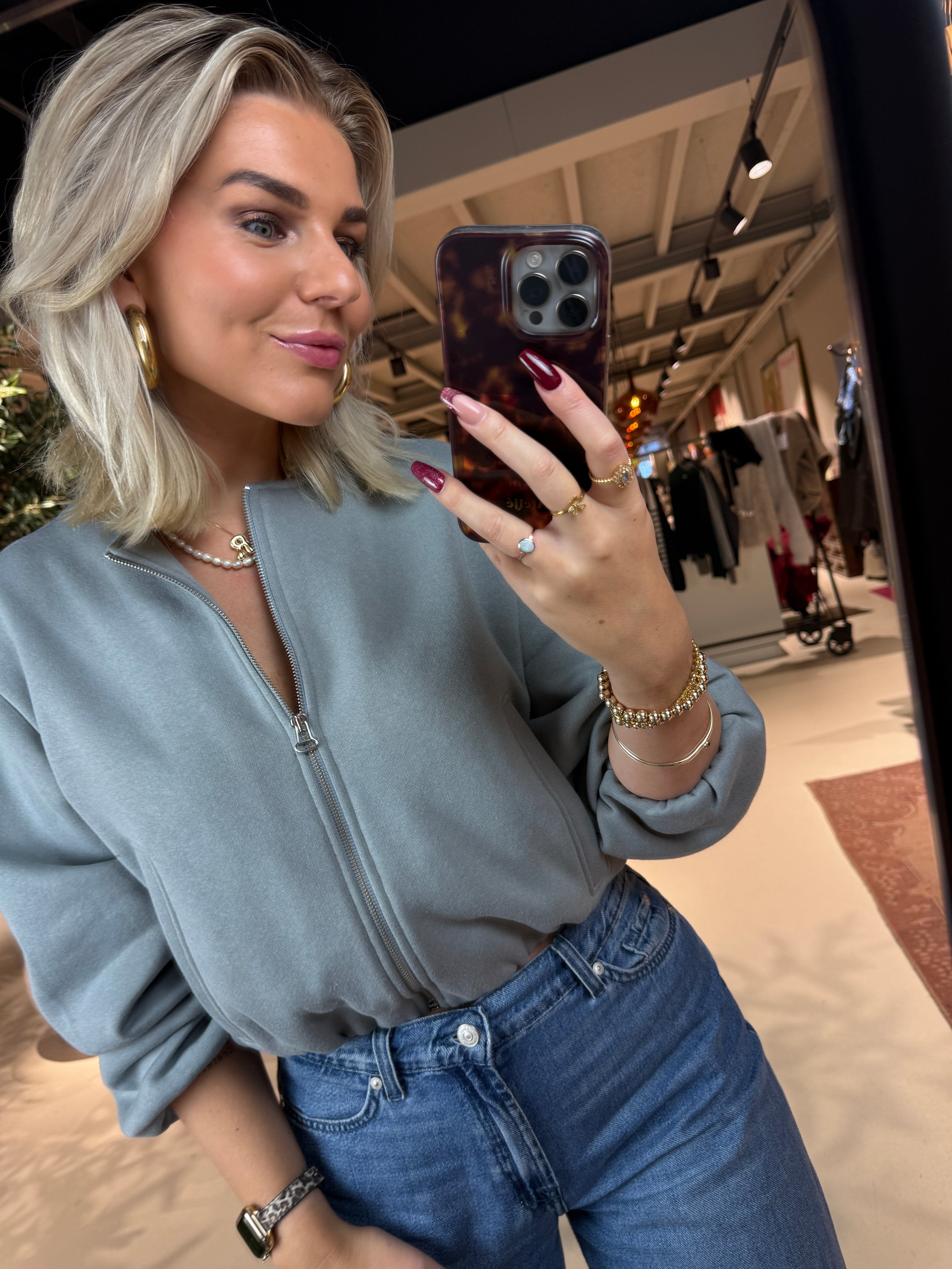 W25T1212LTD Cardigan print