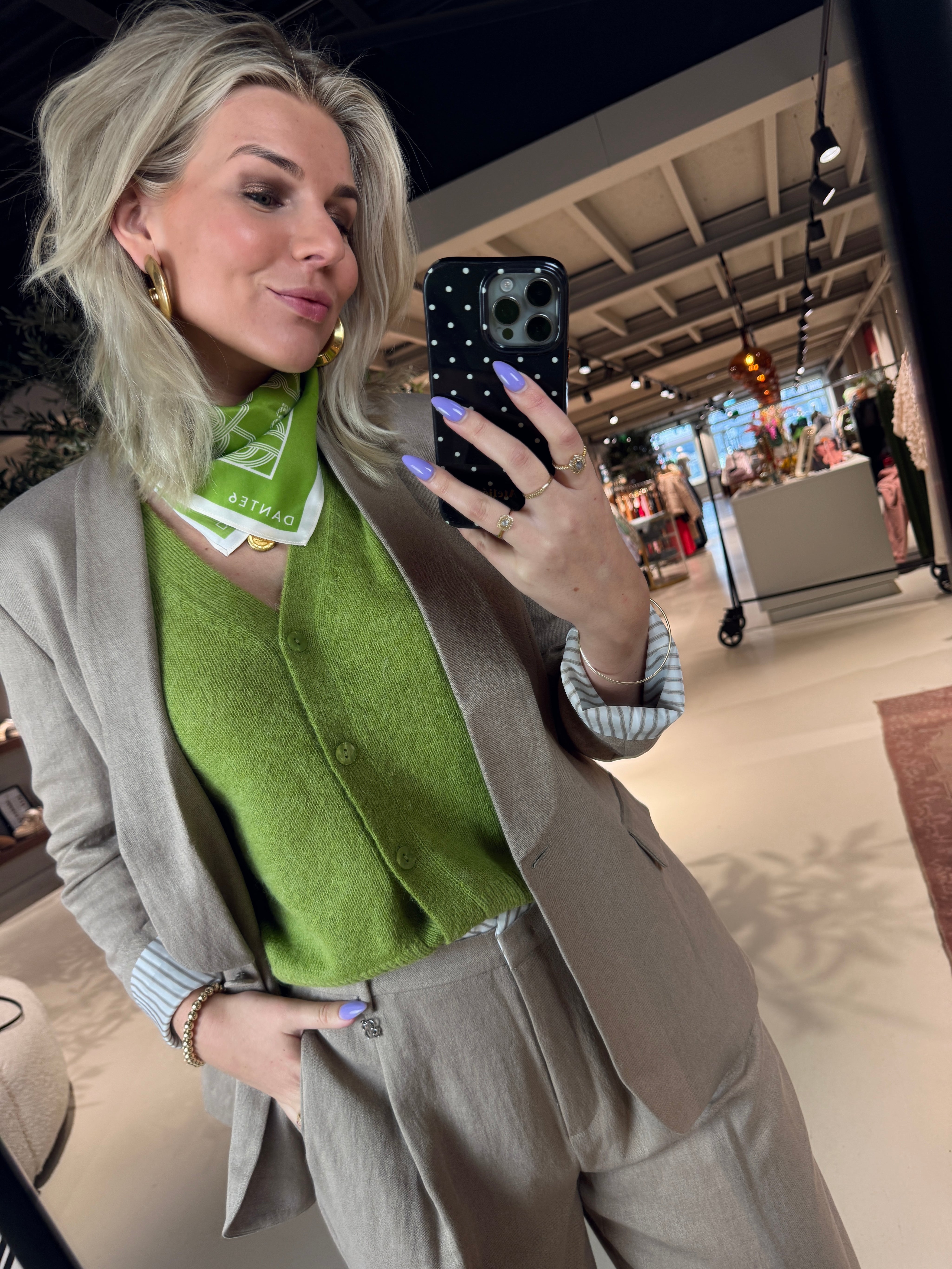 Monogram Scarf